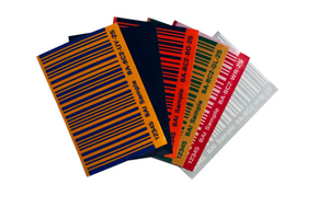 Barcode Automation Vehicle Identification Barcode Decals in Custom Colors (QTY. 100)