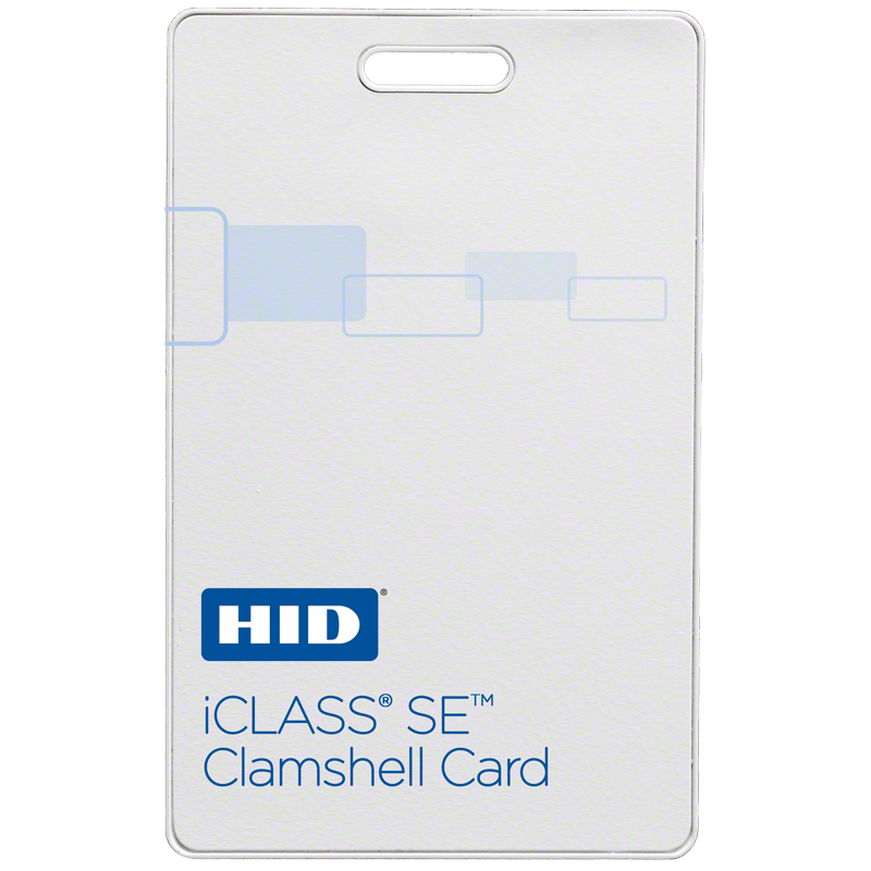 HID iCLASS SE® 3350 Clamshell Smart Cards (QTY. 100)
