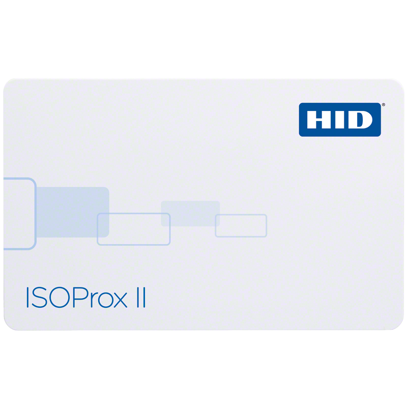 HID® Proximity 1386 ISOProx® II Cards (QTY. 100)